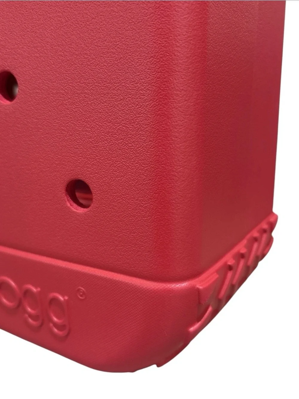 Bogg Bag Baby Medium Tote Red EVA Waterproof Beach Pool Bag Washable Inserts